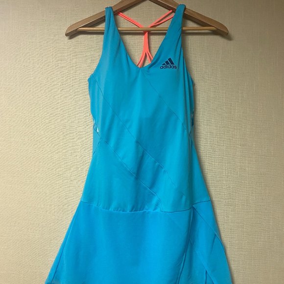 adidas Dresses & Skirts - NWT Adidas Melbourne Blue Tennis Dress